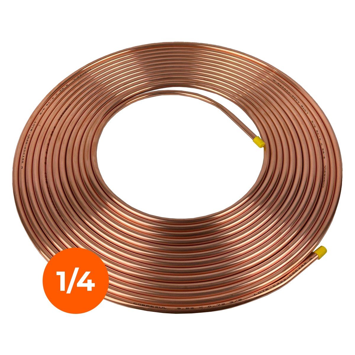 Tuyau Frein Voiture 10m 1/4" (6,35mm) Cuivre Acier Zincé – Conduite Flexible Anti-Rouille & Haute Pression
