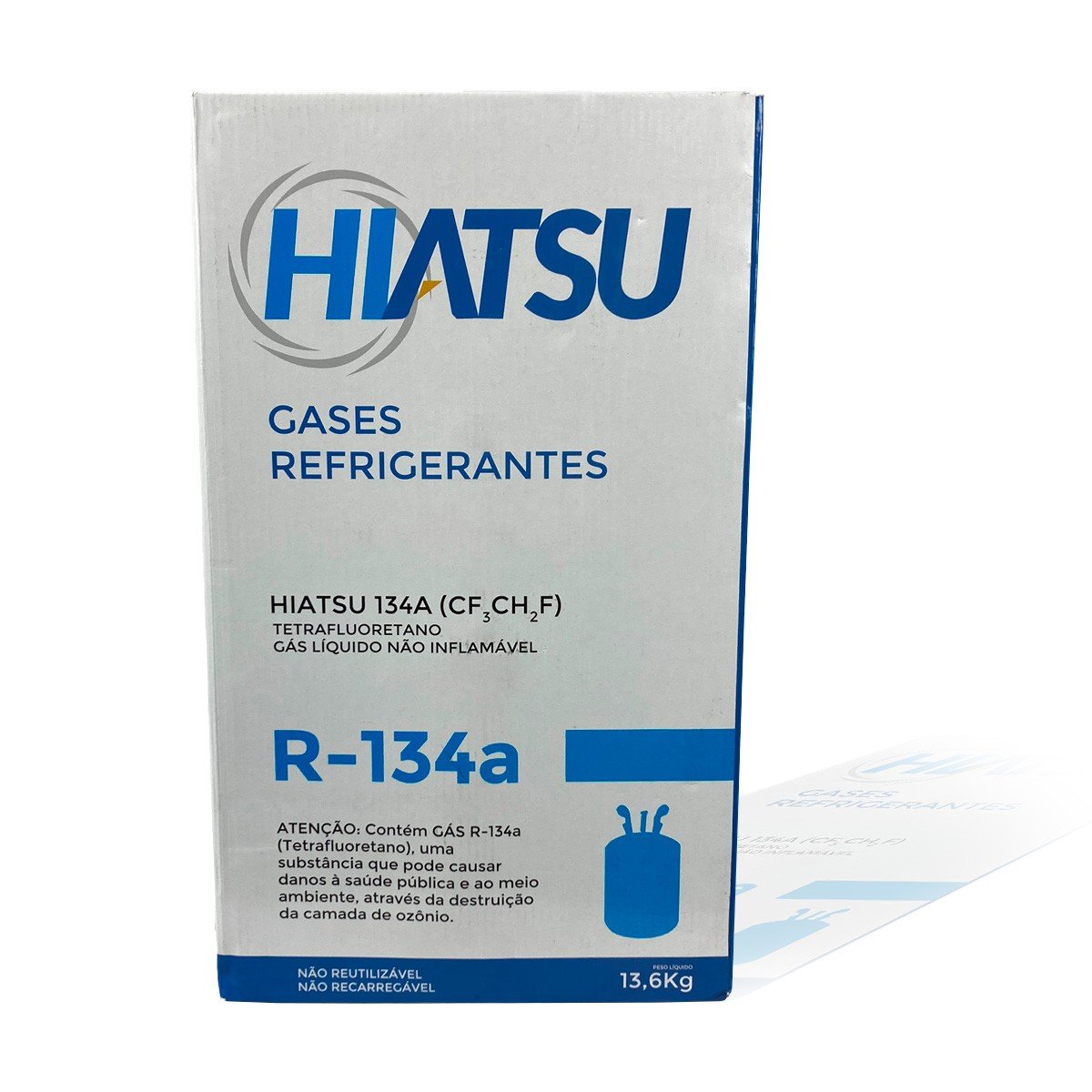 Gás Refrigerante R-134a Botija De 13,6kg - Hiatsu - Único