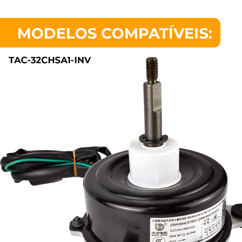 Motor Condensadora Ar Condicionado 30.000 e 32.000 Btus