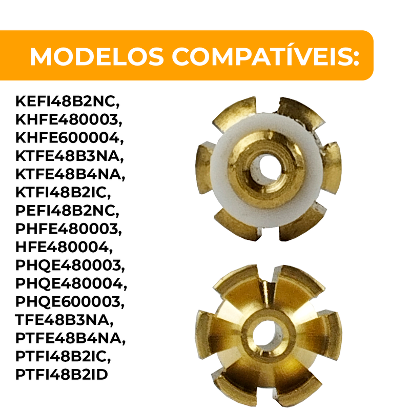 Dispositivo Expansão Fluxo Fixo Piston 0,093 48/60 Btus