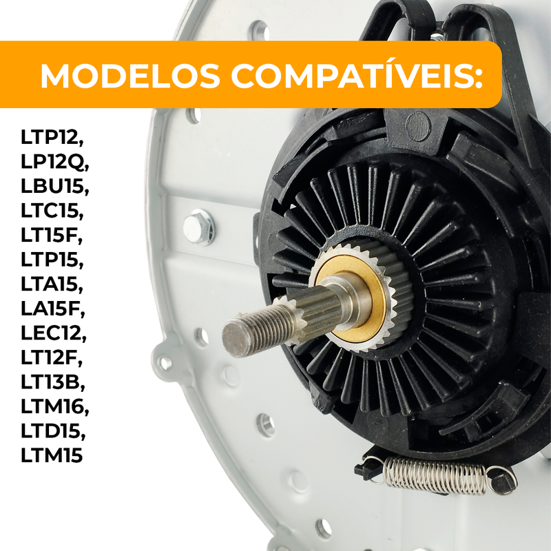 Mecanismo Transmissão Electrolux LTR15 LVB15 LST12 LTA15 LBU15
