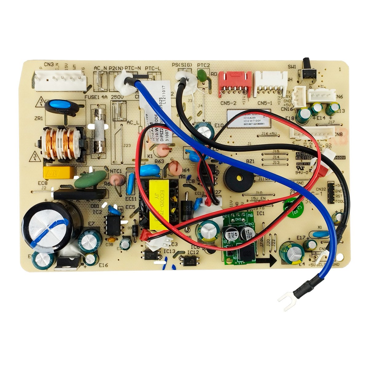 MOTOR VENTILADOR 12V 80MM 2 EIXOS COM CARENAGEM 3 VEL