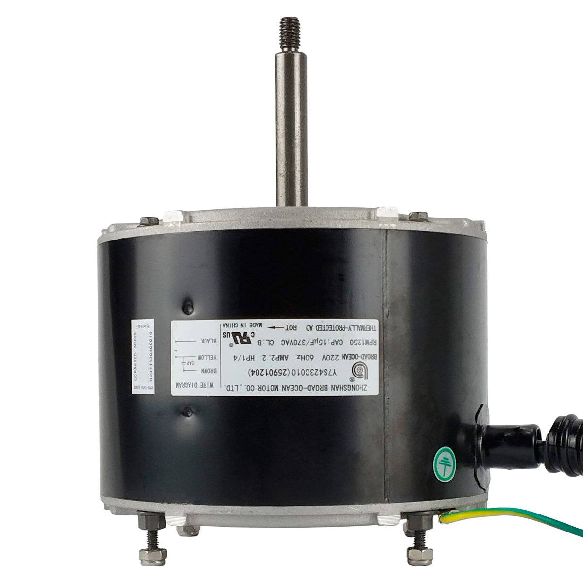 Motor Ventilador Y7S423C010 Condensadora 36.000 a 60.000 Carrier