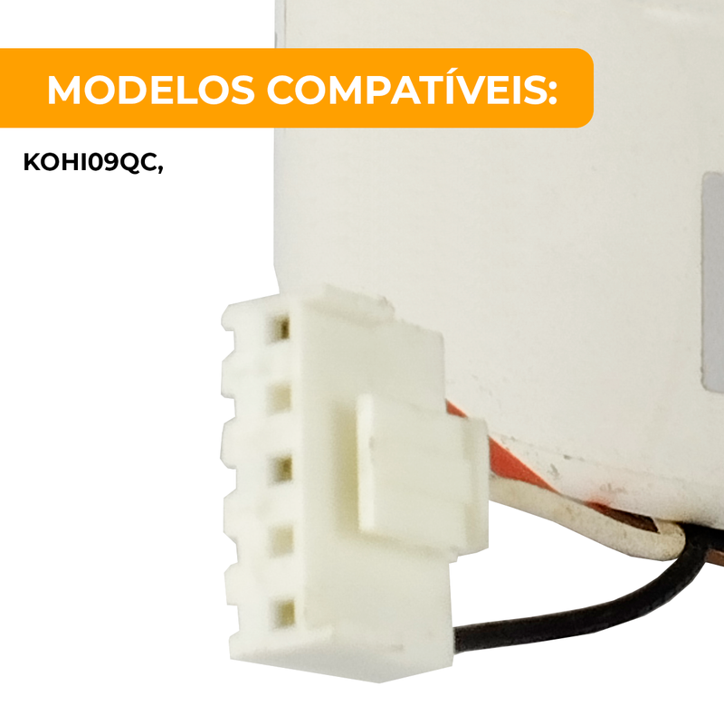 Motor Ventilador Axial Evaporadora 9.000 Btus Komeco