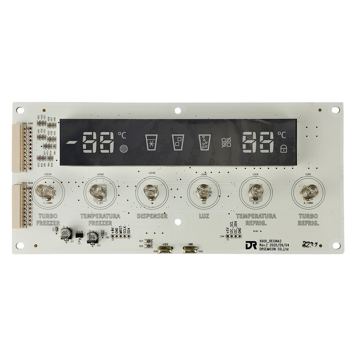 Placa Interface Refrigerador Electrolux Side By Side 41021740