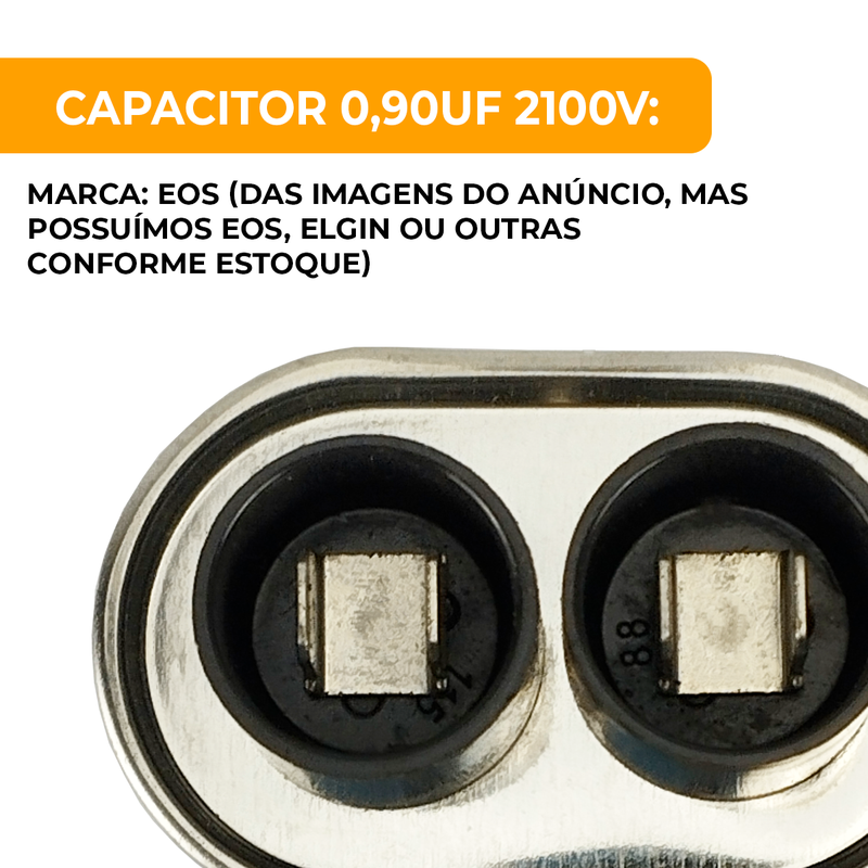 Capacitor para Micro-ondas 0,90UF 2100V D153320