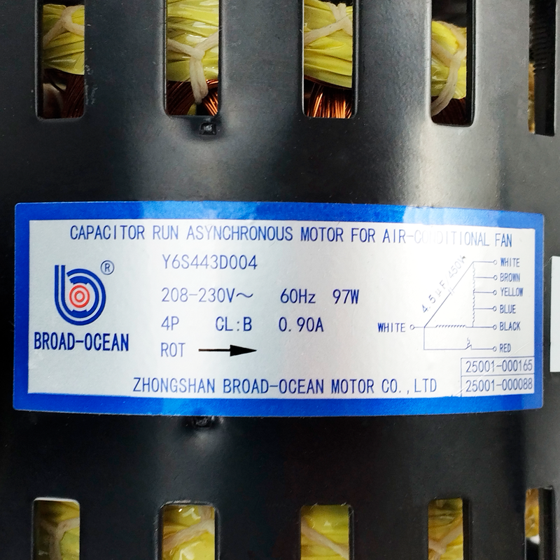 Motor Ventilador Evaporadora Piso Teto 24.000 a 80.000 Btus Motor Ventilador Evaporadora Piso Teto 24.000 a 80.000 Btus
