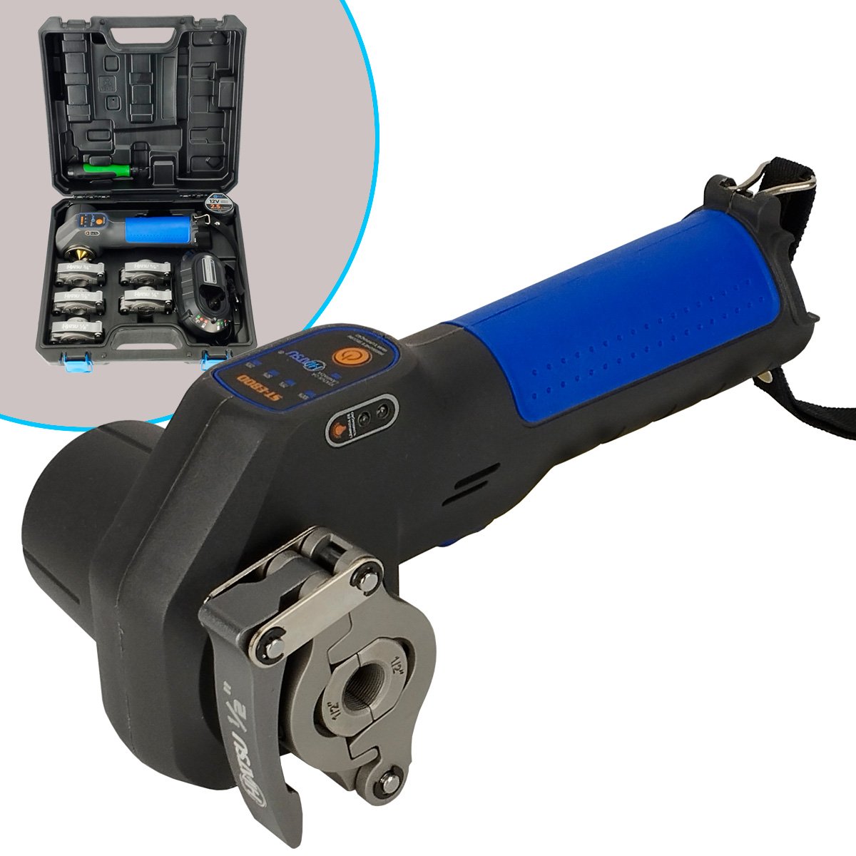Flangeador A Bateria 1/4 A 3/4 Hiatsu CT-B800H