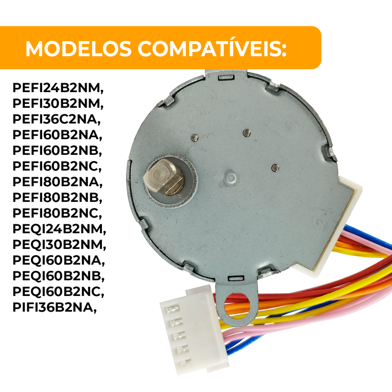 Motor Swing de Aleta Duplo Piso Teto de 24.000 a 80.000 Btus Motor Swing de Aleta Duplo Piso Teto de 24.000 a 80.000 Btus