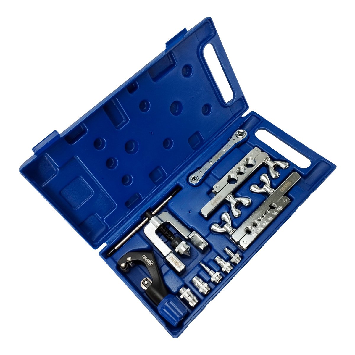 Kit flangeador e cortador de tubos 1/8 a 3/4 hiatsu ct-278