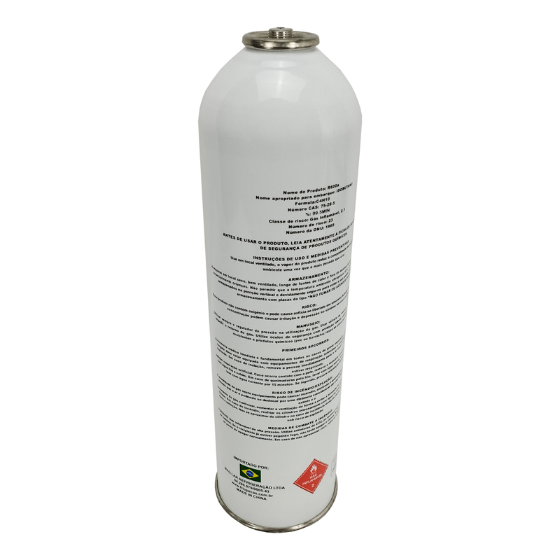 Gás R600A Lata Cilindro 420G Gás R600A Lata Cilindro 420G