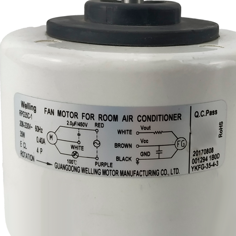 エリコン Motor Ventilador RPG35C-1 Evaporadora 24.000 Btus Ecologic Elgin