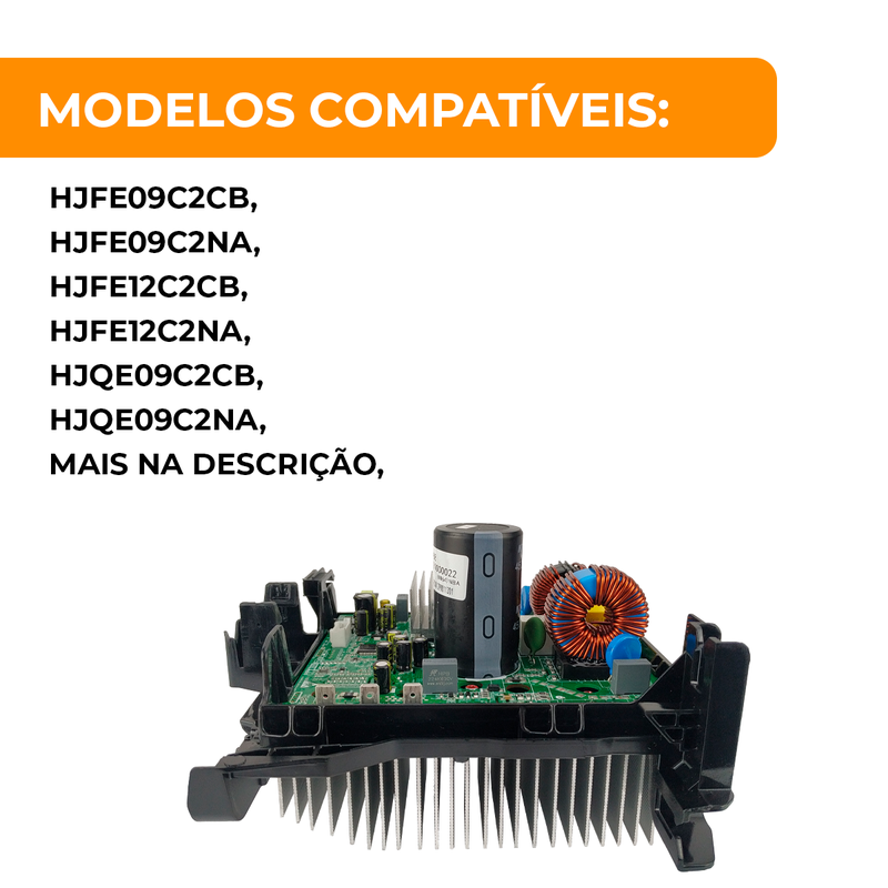 Placa Condensadora Ar Condicionado 9 e 12 Eco Inverter II