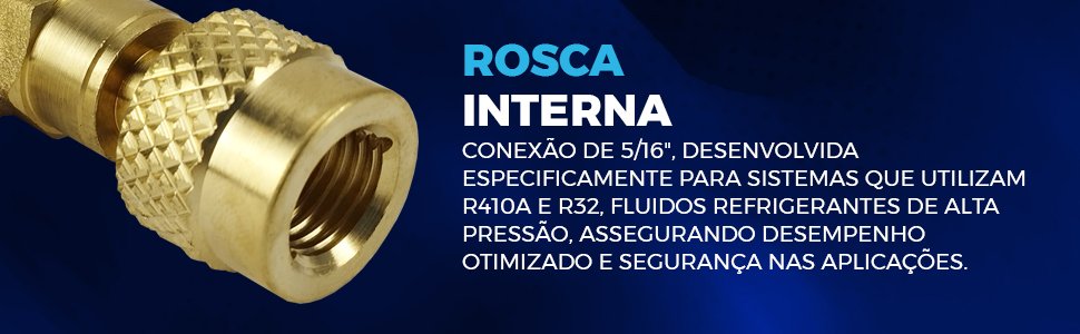 V&aacute;lvula Acionadora Schrader FSVH-2 hiatsu r32 r410a 1/4x5/16 desenvolvida para sistemas  de fluidos refrigerantes de alta press&atilde;o