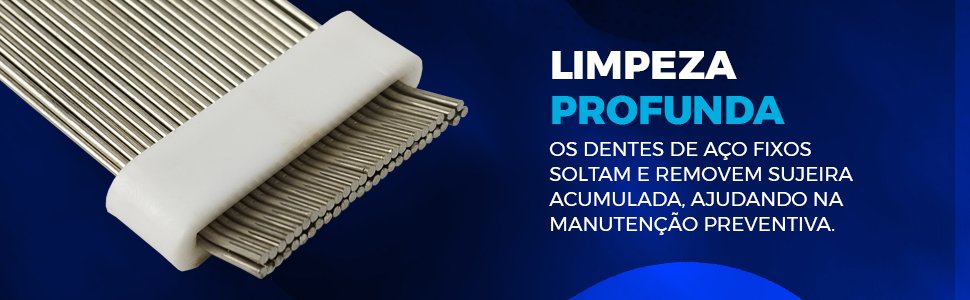 Pente para Aletas de Metal FSH-352 Hiatsu ferramenta para ar condicionado limpeza profunda premium alta precis&atilde;o e efici&ecirc;ncia versatilidade