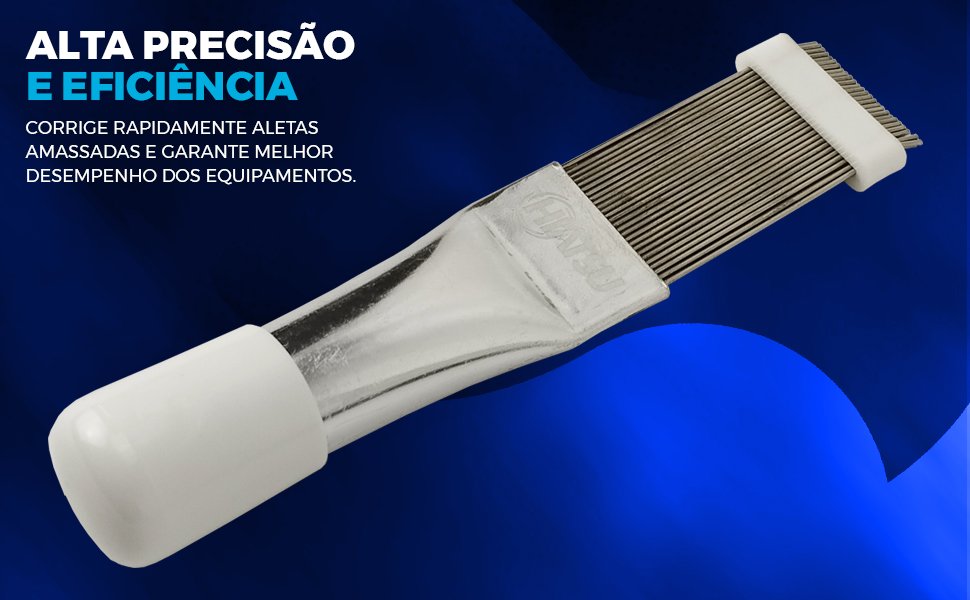 Pente para Aletas de Metal FSH-352 Hiatsu ferramenta para ar condicionado limpeza profunda premium alta precis&atilde;o e efici&ecirc;ncia versatilidade