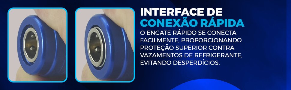 Conector Engate R&aacute;pido de Baixa Press&atilde;o (Low) Automotivo HIATSU QCH-L utilizado para facilitar a conex&atilde;o bot&atilde;o com ranhuras