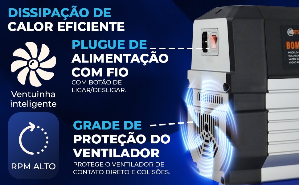 Bomba De V&aacute;cuo Inteligente 10,5 Cfm Duplo Est&aacute;gio Bivolt - Hiatsu  IVPH-10 bivolt como usar bomba de v&aacute;cuo vacuum pump como fazer v&aacute;cuo