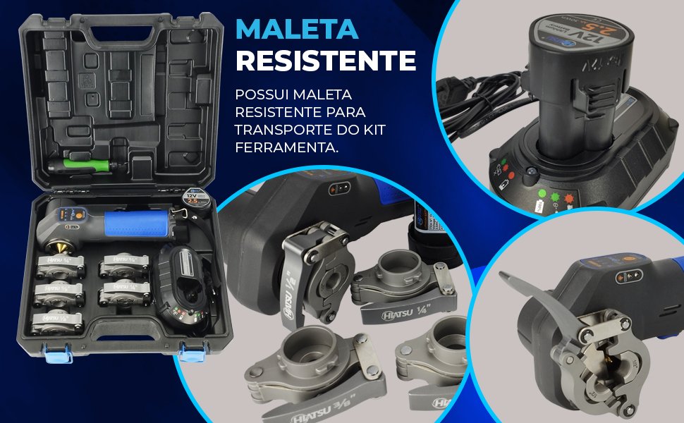 Flangeador A Bateria 1/4 A 3/4 Hiatsu CT-B800H elétrico como fazer flange flanges substitui o esforço manual dicas de flange premium