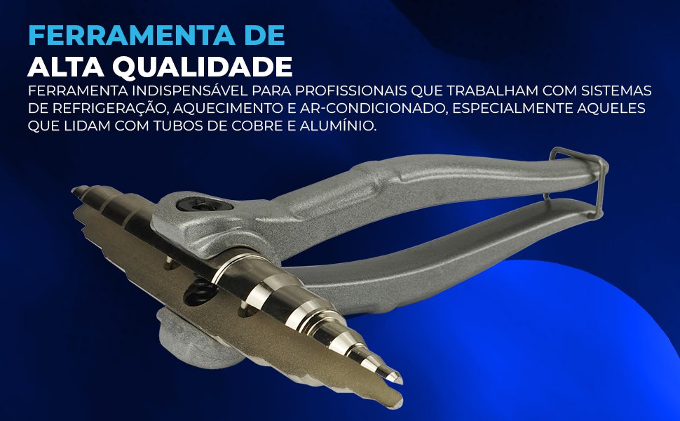 Expansor de Tubos de Cobre e Alumínio 1/4 a 7/8 (6mm a 22mm) HIATSU TE-1478H ferramentas para ar condicionado alargador manual refrigeristas