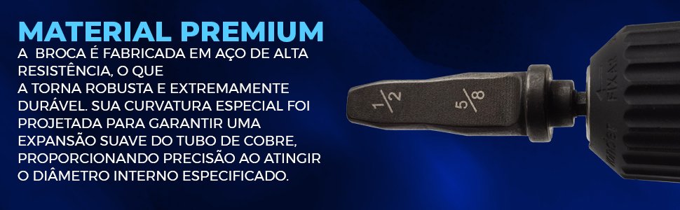 qualidade da Broca alargadora expans&atilde;o Hiatsu CT-900S-A de tubo de cobre e alum&iacute;nio com 4 pe&ccedil;as
