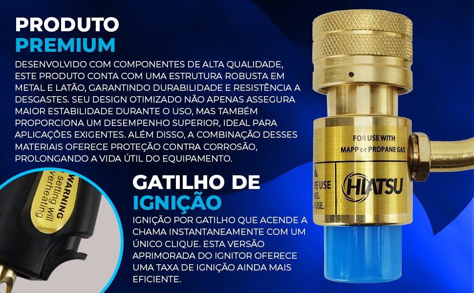 gatilho de ignição do Maçarico Portátil Automático Hand Torch HIATSU JH-1ST