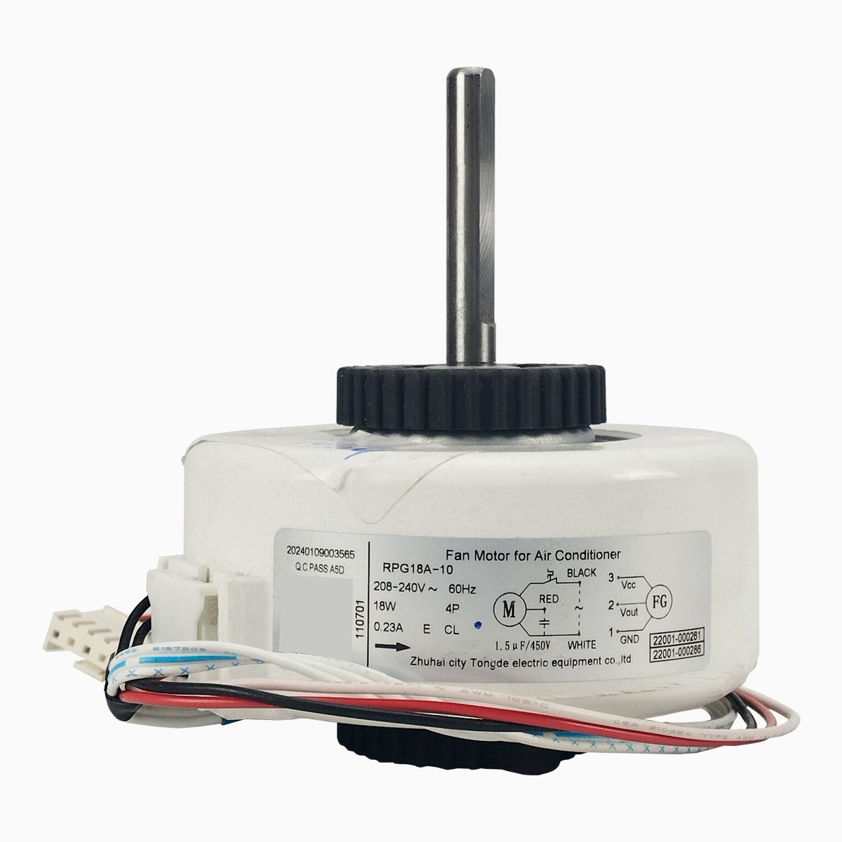 アクタス Motor Ventilador Evaporadora 9 e 12.000 Btus Agratto Original