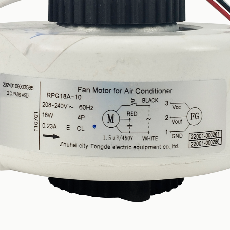 アクタス Motor Ventilador Evaporadora 9 e 12.000 Btus Agratto Original