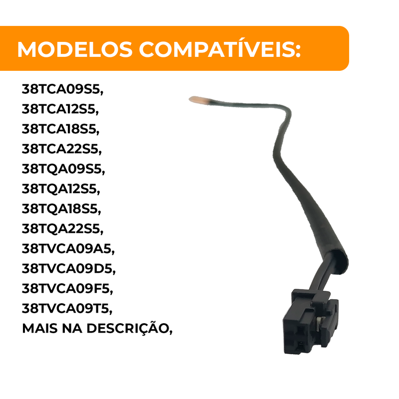 Sensor De Temperatura Midea Springer Condensadora Ar Condicionado