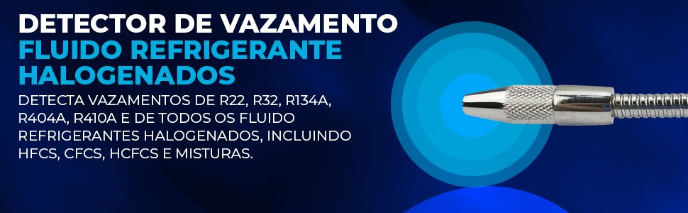 Detector de Vazamento de Gases Halogenados de Ar Condicionado Hiatsu WJL-6000