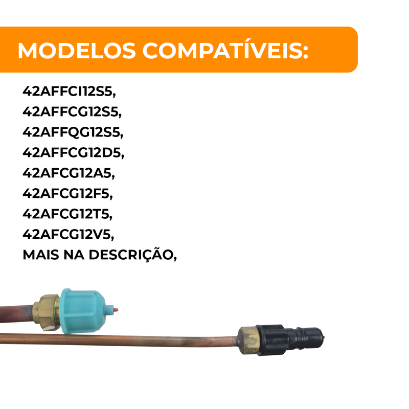 Serpentina Evaporadora 12.000 Btus Airvolution Frio E Quente Frio